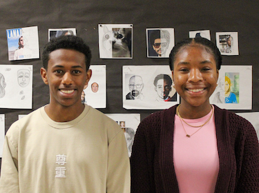 Mary Takem and Remmon Mengisteab